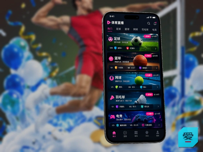安装爱游戏客户端，把球场装进手机里